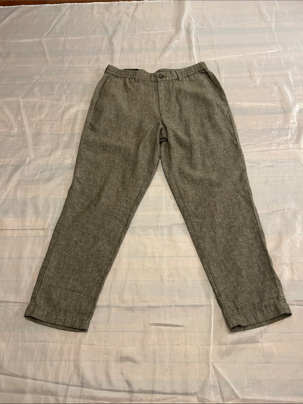 Banana Republic Olive Gray Dress-Chino Pants